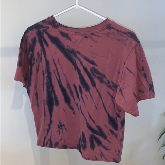 cropped tie dye t-shirt - Picture 2 of 3